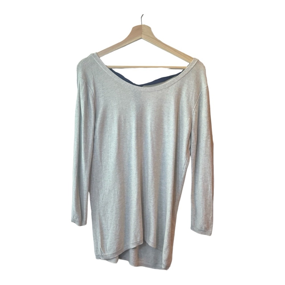 Babaton Aritzia Bailey Silk Casmere Knit long sleeved top XS